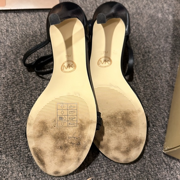 Michael Kors Black Chain Heels - Picture 4 of 4